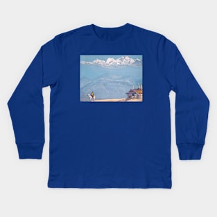 Nicholas Roerich's Painting Remember Kids Long Sleeve T-Shirt